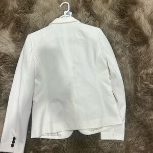 J. Crew White Women's Tailored Blazer Jacket